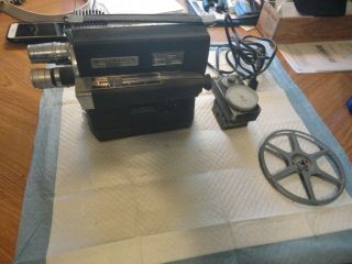 Vintage Wittnauer Cine - Twin Model Wd 400 8mm Movie Camera / Projector