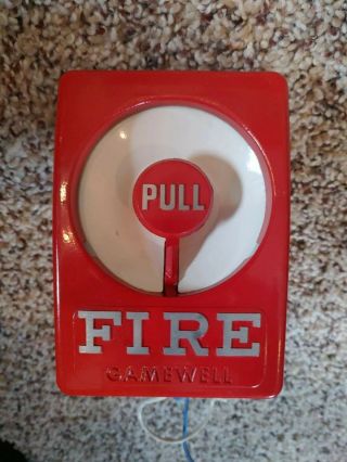 Vintage Gamewell 1962 Fire Alarm Pull Station Model M46