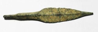 Zurqieh - As19268 - Ancient Canaanite Bronze Arrow Head.  1400 B.  C