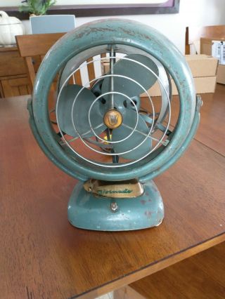 Vintage Vornado 2 Speed Fan.  Great.  Cleaned And Oiled Motor.