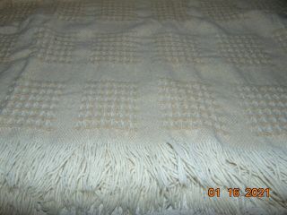 Vintage Pendleton Wollen Mills,  100 Pure Virgin Wool Blanket,  Throw Made In Usa