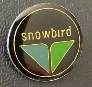 Vintage “snowbird” Utah Ski Resort Souvenir Lapel,  Hat Pin