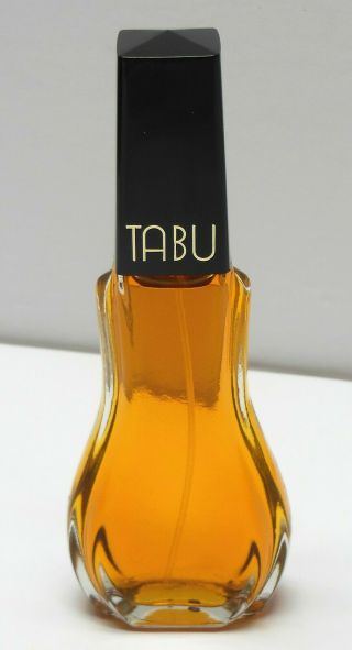 Vintage Tabu By Dana Eau De Cologne Perfume Spray 1.  5 Fl Oz 45ml 95 Full Vg