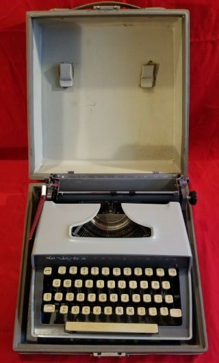 Vintage Remington Travel - Riter Typewriter With Case