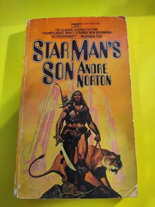 Vintage Star Man’s Son Paperback By Andre Norton