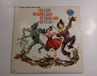 The Wizard Of Oz Soundtrack Vintage Vinyl Record Judy Garland See Pictures