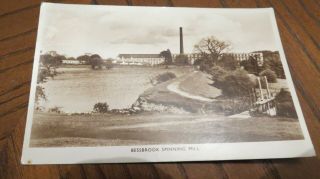 Vintage Postcard R/p Bessbrook Spinning Mill Co Armagh Northern Ireland 1956