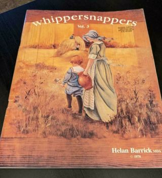 Vintage Painting Book: Whippersnappers Volume 3 By Helan Barrick