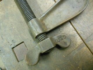 vintage cast steel C clamp HARGRAVE 6 
