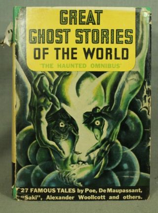 Great Ghost Stories Of The World Vintage Old Book Edgar Allan Poe