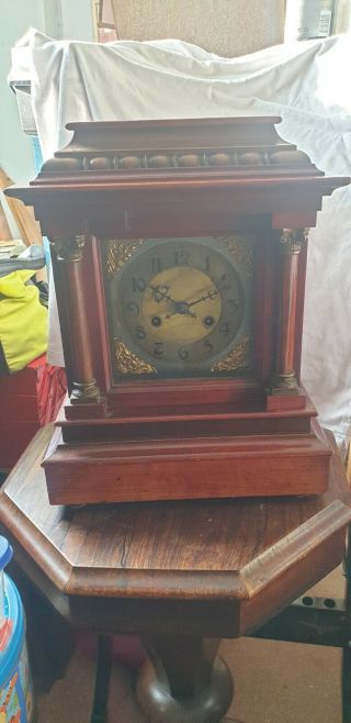 Vintage Wooden Mantel Clock Spares And Repairs