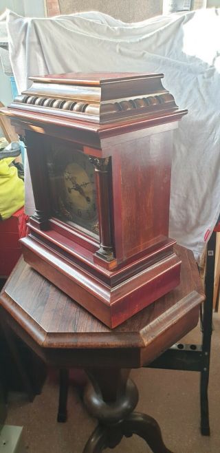Vintage Wooden Mantel Clock Spares And Repairs 3
