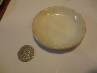 Vintage Royal Ironstone Alfred Meakin England Butter Pat Round White Single