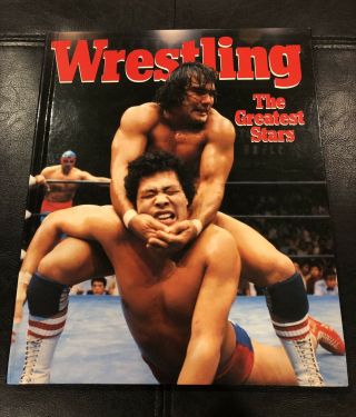 Wrestling: The Greatest Stars By George Napolitano Wwf/wrestling Book - Vintage
