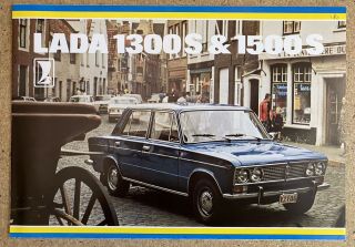 1980 Lada 1300 S & 1500 S Belgian Sales Brochure