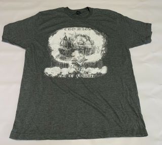 Vintage Hardcore T - Shirt Cro Mags Age Of Quarrel Nyhc Grey Xl