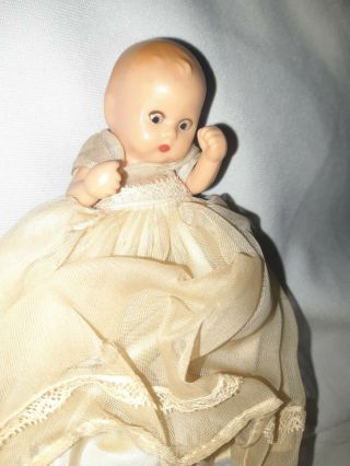Vintage Nancy Ann Story Book Baby Doll Bisque Clinched Hand 7 San Fran Ca