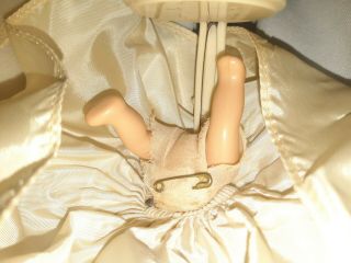 Vintage Nancy Ann Story Book Baby Doll Bisque clinched hand 7 San Fran CA 3