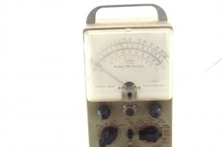 Vintage Heathkit Vacuum Tube Model V - 6 Voltmeter
