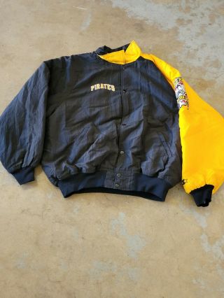 Vtg Starter Pittsburgh Pirates Jacket Xl Men Sport Mlb 90s