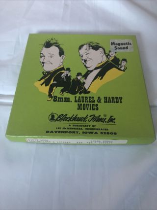 Laurel & Hardy Dirty Work Blackhawk Films 8mm Magnetic Sound Vintage 1 Reel