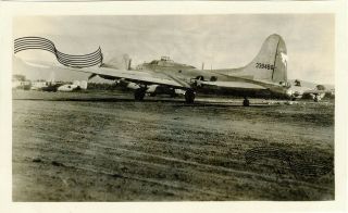 Wwii Usaaf 5th Af B - 17 Transport Puerto Princesa Palawan Pi 1945 1original Photo