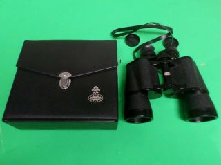 Vintage Tasco Field View Binoculars With Case 7 X 50 Model 306