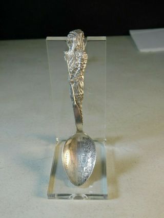 Montreal Skyline City View Native American Indian Sterling Spoon
