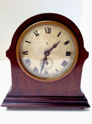 Antique Gustav Becker Clock With Alarm For Repair Or Parts