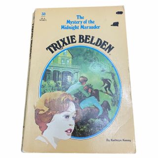 Trixie Belden Mystery Of The Midnight Marauder Paperback Book Kenny Vintage