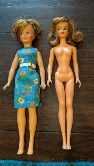 Vintage Ideal Toys Tammy Glamour Misty W - 12 - 3 And Mom W - 13 - 4 Doll 1965