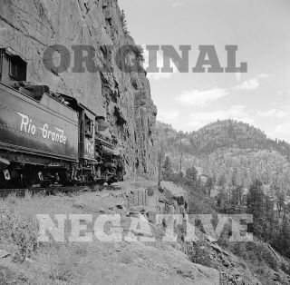 Orig 1962 Negative - Denver & Rio Grande Western D&rgw 478 Colorado Railroad 2