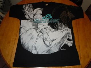 Rodeo America Vintage Mens Xl 8 Seconds Forever Shirt Professional Rodeo Cowboys