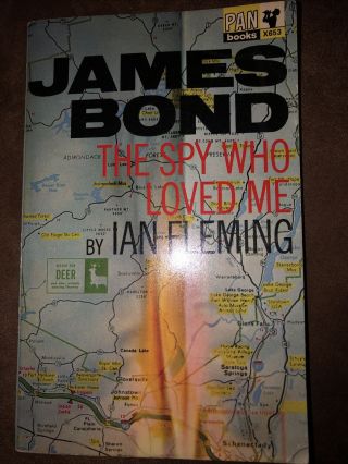 Vintage James Bond The Spy Who Loved Me By Ian Fleming Pan Books 1967 Very Good