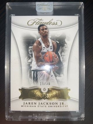 2018 - 19 Flawless Collegiate Diamond Jaren Jackson Jr Michigan St Grizzlies 19/20