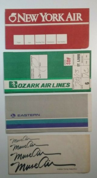 Defunct Airlines EMPTY Ticket Folders Sleeves (13) 11 Different Airlines 2