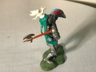 Vintage 1474 Britains Ltd Swoppet Knight Attacking with Axe - Figure 2 3