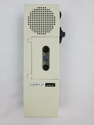 Vtg.  Compur - Werk Munchen Germany Compur Dict Micro Cassette Recorder Dictaphone