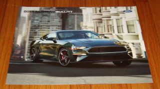 2019 Ford Mustang Bullitt Sales Brochure
