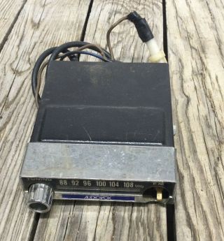 Vintage Am To Fm Radio Converter Audiovox Not Parts