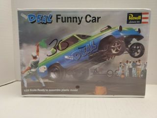 Vintage Revell Miss Deal Funny Car 1/25 Scale Model Kit H - 1266 Factory