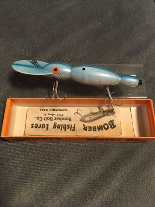 Vintage Bomber Fishing Lure Water Dog 1700tb Box/paper
