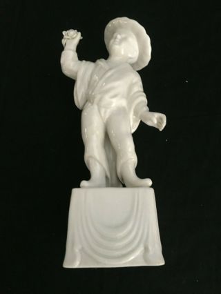 Vintage Mottahedeh Design Italy Porcelain Figurine 6 - 1/2 " Tall