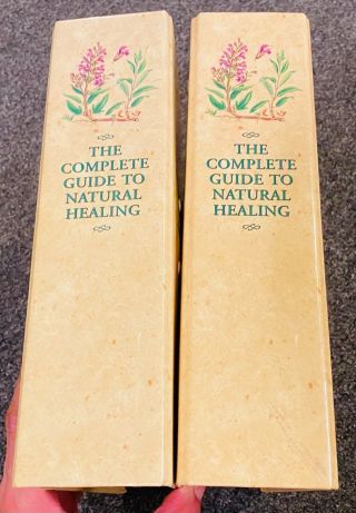 2 Vintage The Complete Guide to Natural Healing Books 1 - 13 Topics in All 3