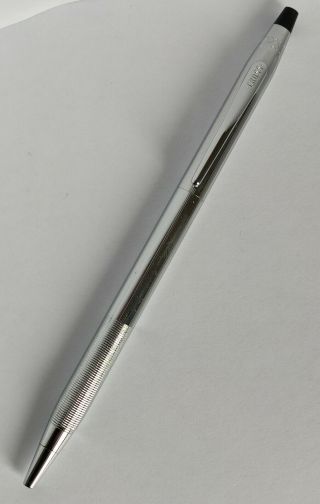Vintage Cross Century Silver Tone Ballpoint Pen,  Made In Ireland