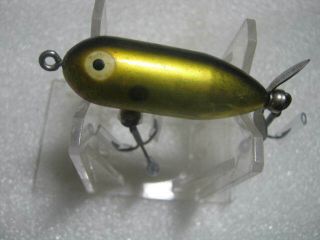 Rare Old Vintage Heddon Tiny Torpedo Topwater Prop Lure Lures