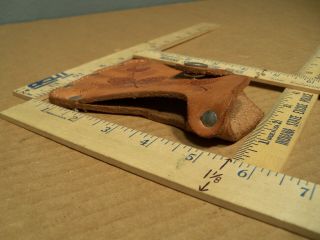 Vintage Estwing Axe Tooled Leather Pine Cone No.  1 Hatchet Sheath Cover 3