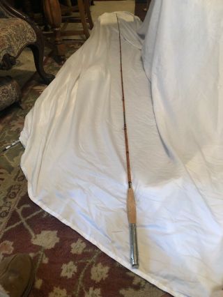 Vintage Bamboo Fly Rod 4 Piece 9 Ft, 3