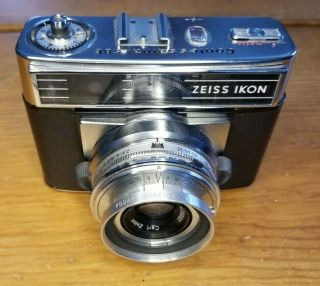 Zeiss Ikon Contessamat Sbe Vintage 35mm 1960s Rangefinder Camera 50mmtessar F2.  8