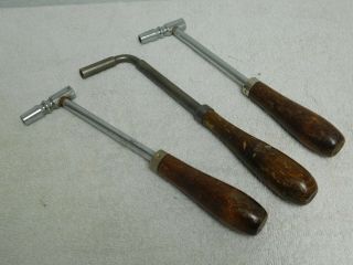 Vintage 3 Piece Piano Tuning Tool Selection,  Trophy,  Grover